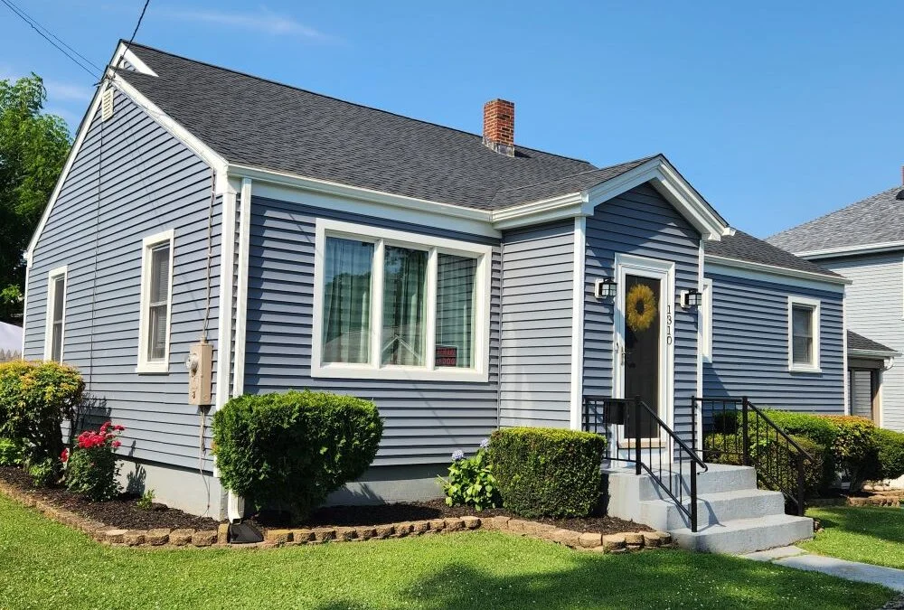 house with vinyl siding